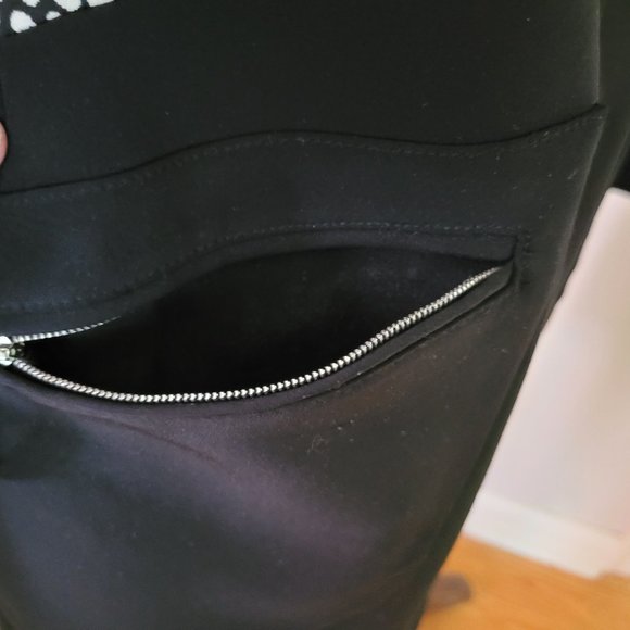 Freda's Long Black and Floral Jacket US 8 - Picture 8 of 12